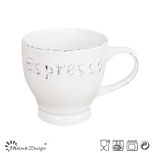 3oz Espresso Coffee Cup with Brushed Rim Design